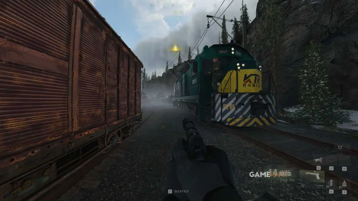 Train Yellow Crate - Stranded - Location - Modern Warfare 4 - 1