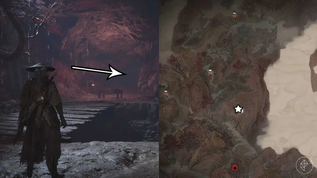 The second lost thief location during "A Healer's Mercy" in Phantom Blade Zero.