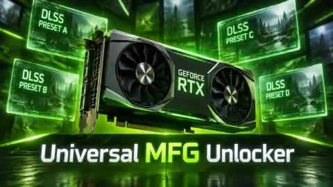 Universal MFG Unlocker позволил менять пресеты DLSS на лету
