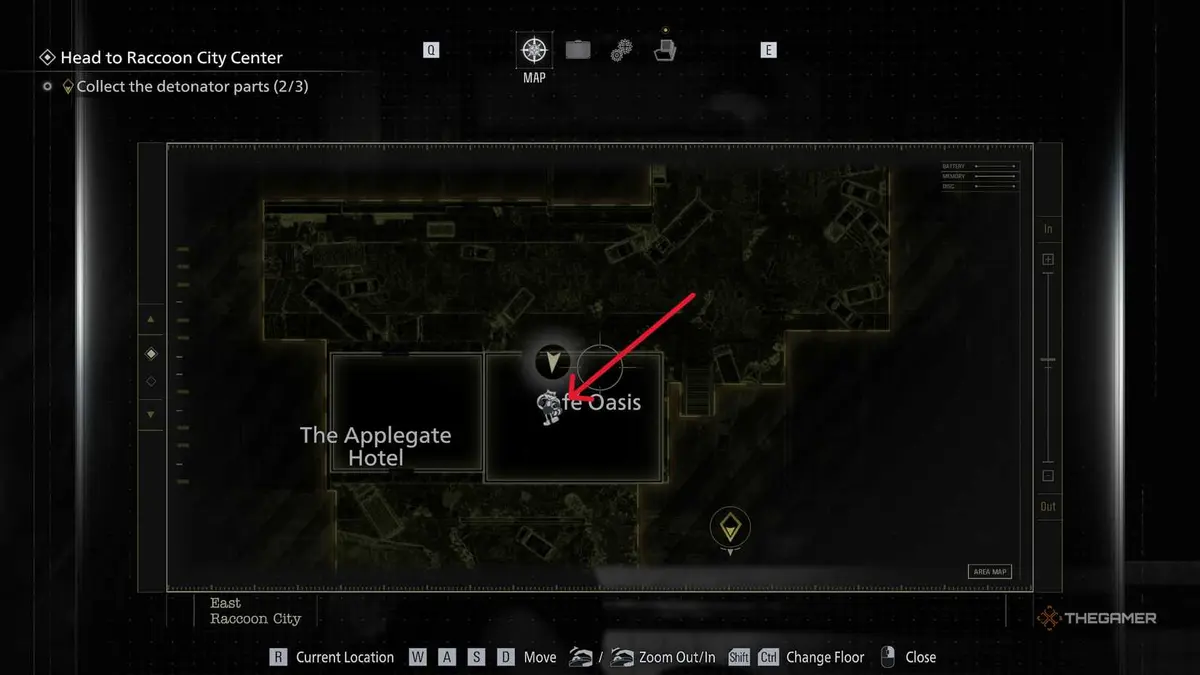 A player finding all Mr Raccoon statues in Resident Evil Requiem.
