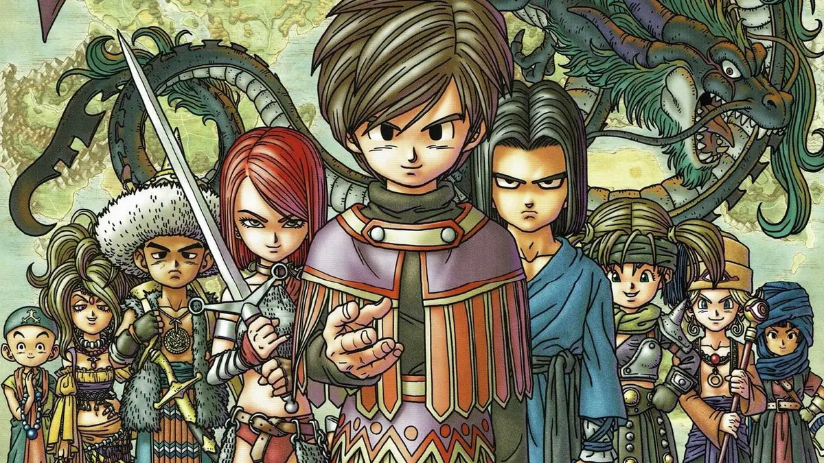 Dragon quest ix key art