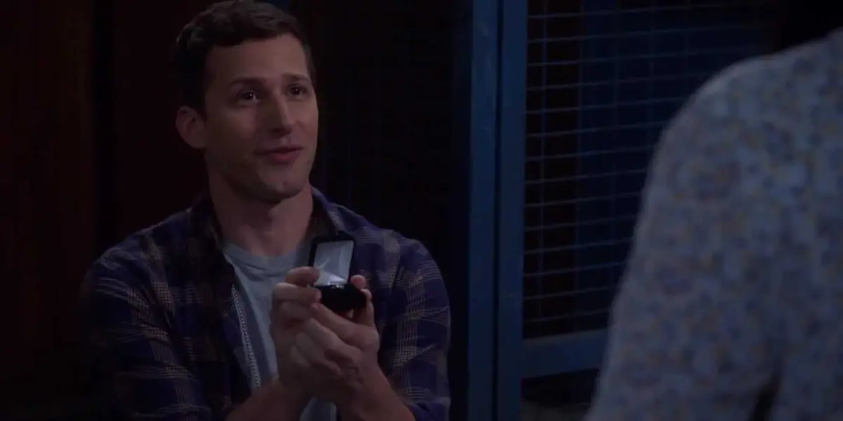 Jake proposes to Amy in Brooklyn Nine Nine's HalloVeen