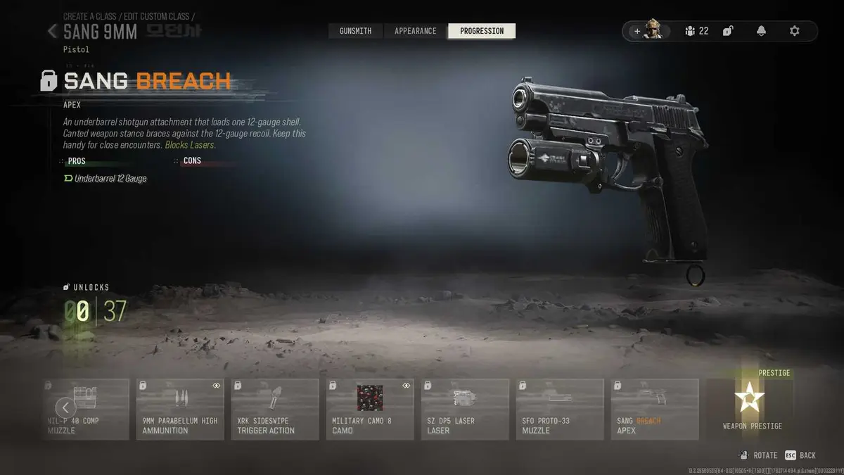 CoD MW4 Sang Breach