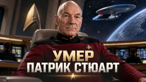 Умер Патрик Стюарт, звезда «Звёздного пути» и «Людей Икс»