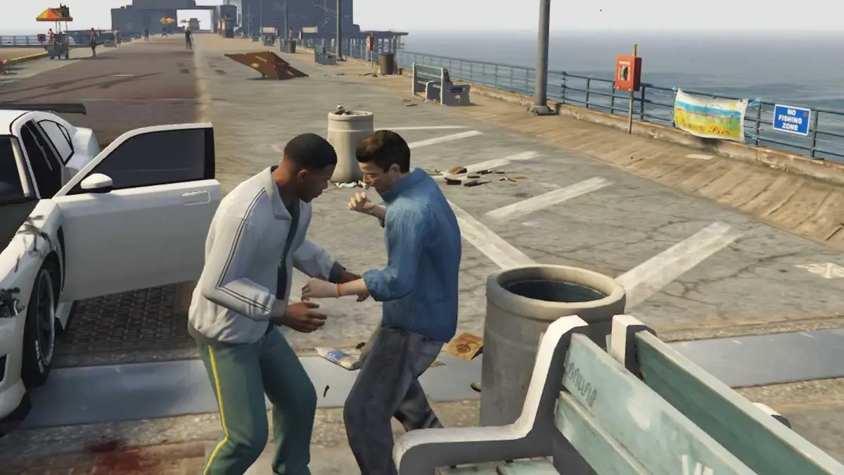 how to make peds npcs fight gta 5 online