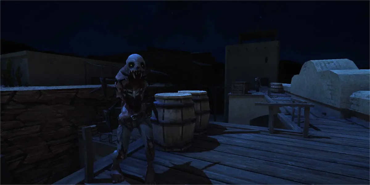 7 Best Games in the Weird West Genre, Ranked A demonic enemy in the dark