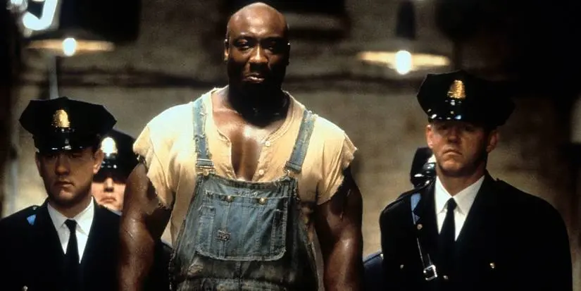 Tom Hanks, Michael Clarke Duncan, and David Morse in The Green Mile
