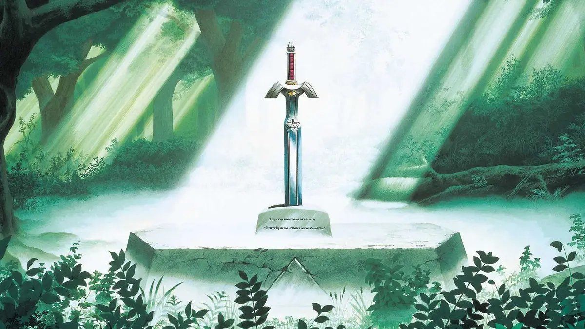 A Link to the Past Master Sword illustration