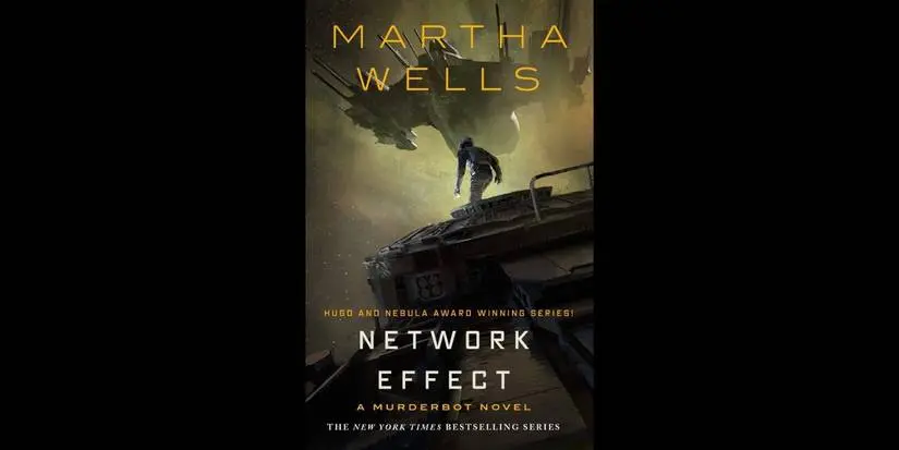 Network Effect by Martha Wells book cover.