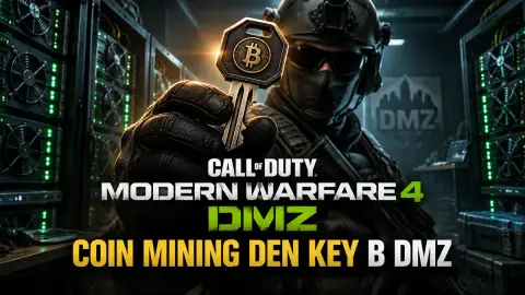 Coin mining den key в DMZ Modern Warfare 4: где найти дверь