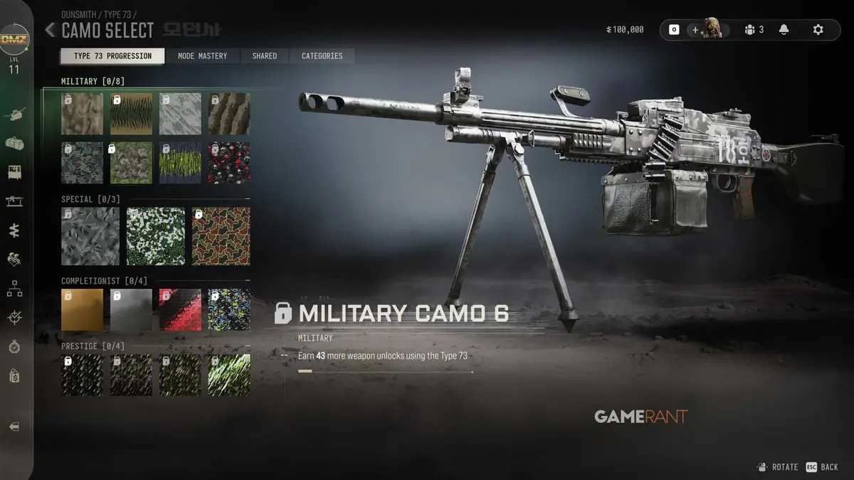 Military 6 Camo - MW4