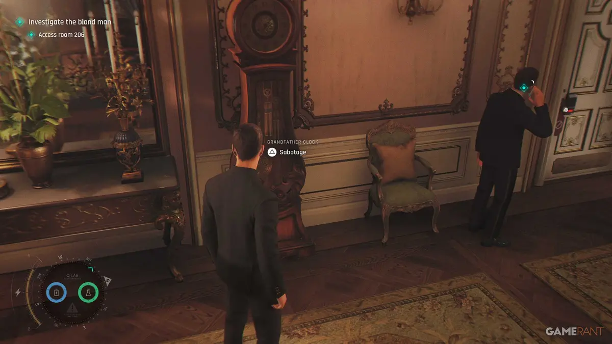 How to Get a Staff Member to Open Room 205 in 007 First Light (Housekeeping Challenge) (2)