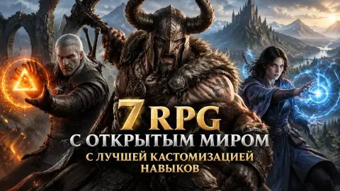 7 RPG с открытым миром с лучшей кастомизацией навыков