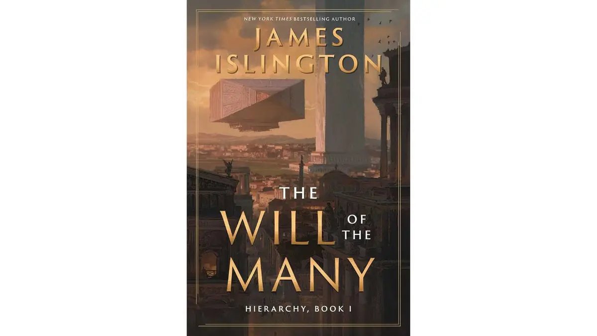 The Will of the Many by James Islington from the Hierarchy series featuring a roman empire inspired sci-fi city