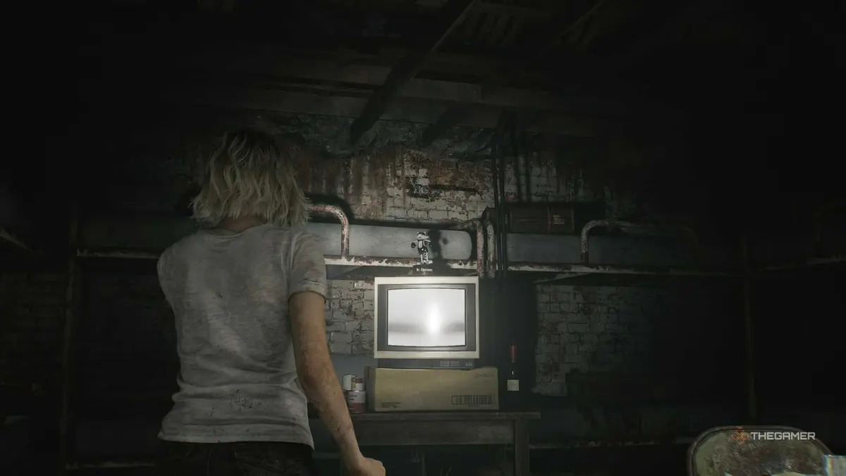 A player finding all Mr Raccoon statues in Resident Evil Requiem.