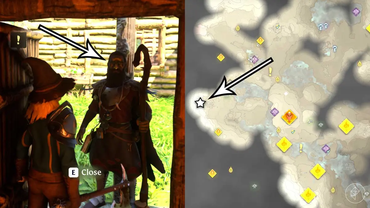 The Alchemist Balthazar in Enshrouded.