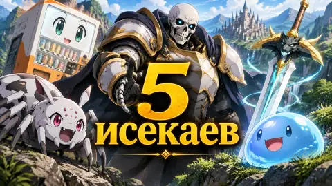 5 исекаев, где герой переродился монстром или предметом