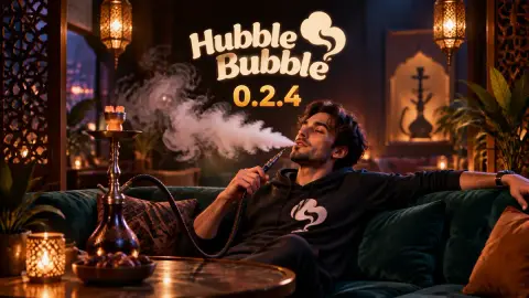 Обновление 0.2.4 для Hubble Bubble позволило курить сидя