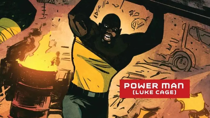 Luke Cage lifts up a car in Marvel Zombies War Zone
