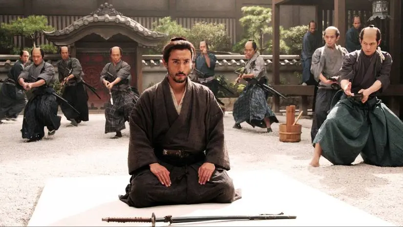 Hanshiri in Hara-Kiri Death of a Samurai