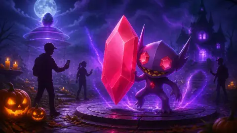 Хэллоуин в Pokémon Go: апгрейд для Mega Sableye