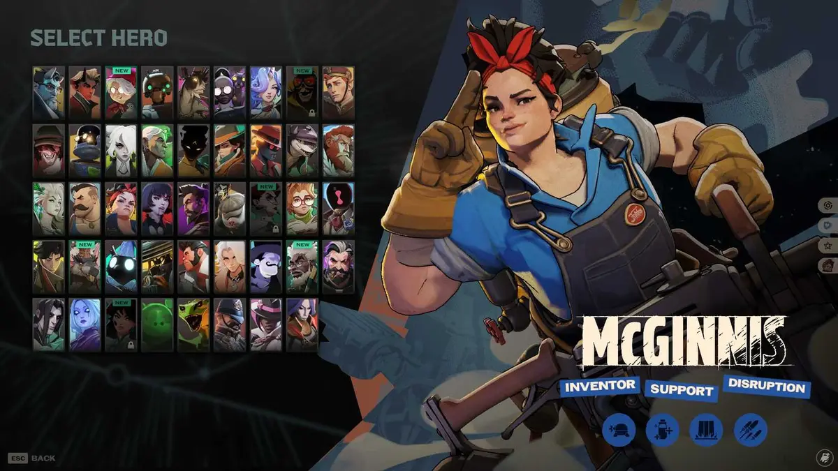 McGinnis's Splash Screen in Deadlock