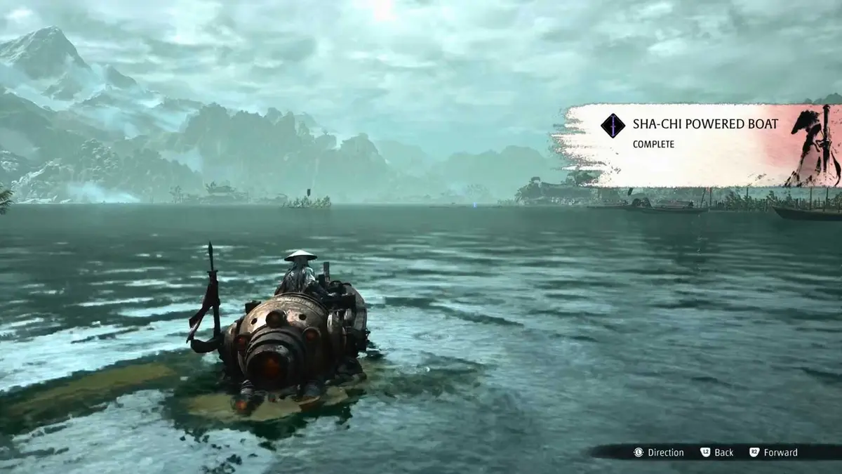 Sha-Chi Powered Boat Complete Meigu Lake Phantom Blade Zero-1