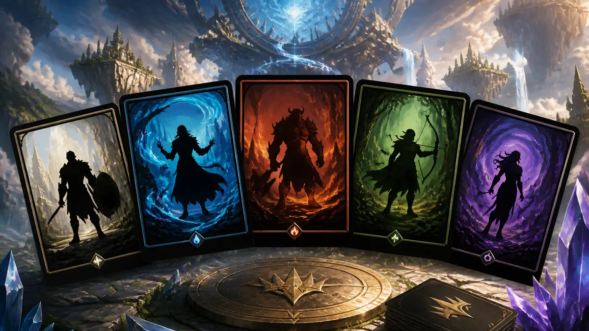 Карты из нового оригинального сета настольной игры Magic The Gathering