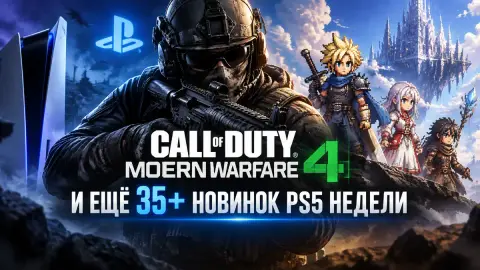 Call of Duty: Modern Warfare 4 и ещё 35+ новинок PS5 недели