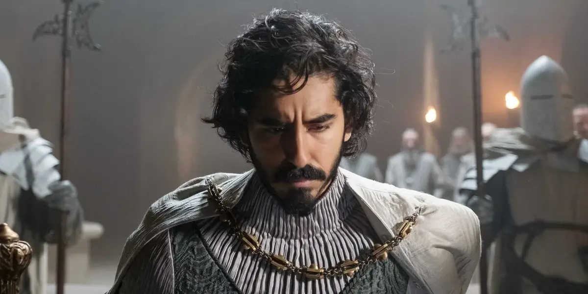 Dev Patel as Sir Gawain in The Green Knight.