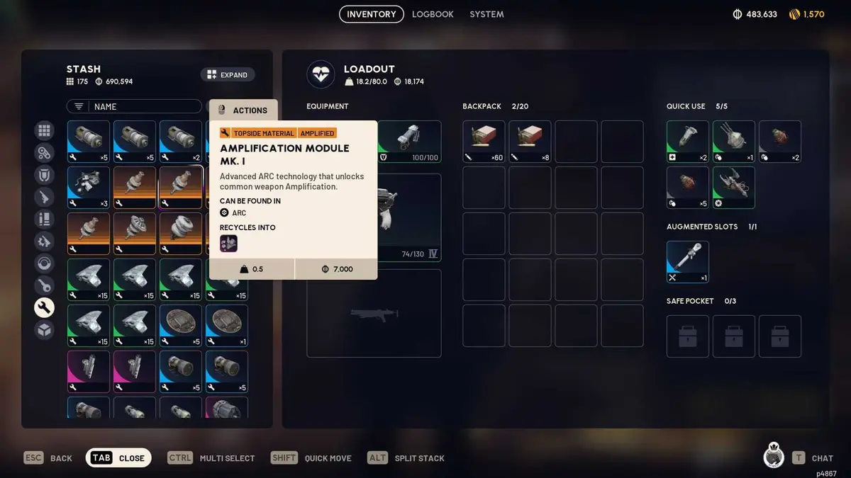 Amplification Modules in ARC Raiders
