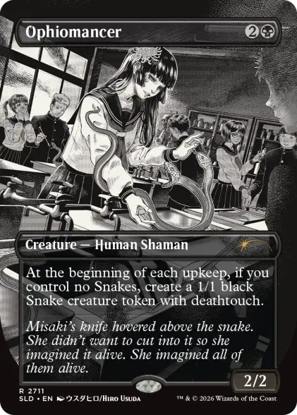 Ophiomancer MTG card.