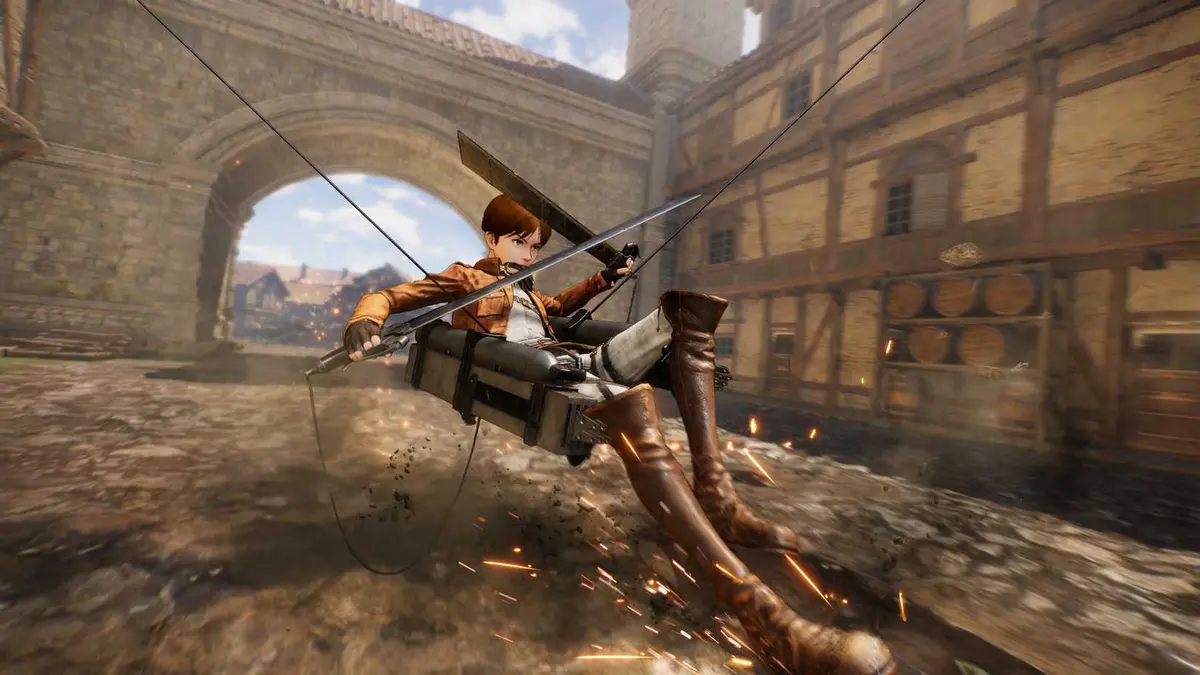 a custom character using the odm in aot 3.