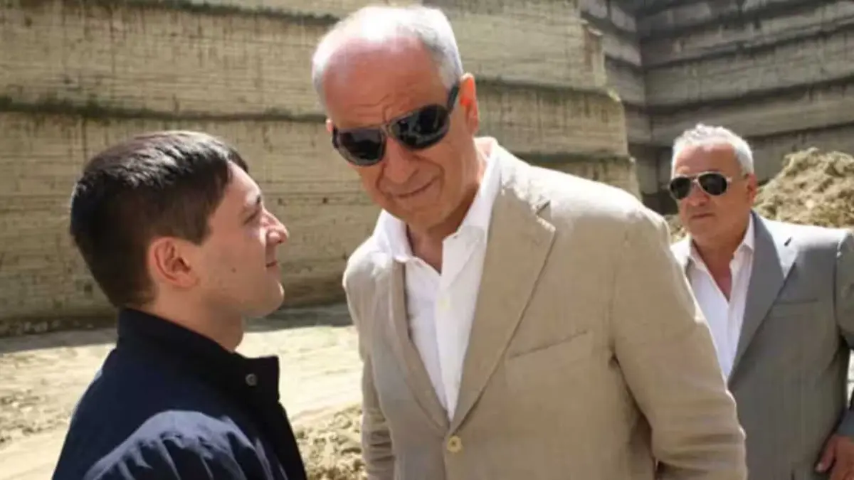 Toni Servillo as Franco in the 2008 crime drama Gomorrah