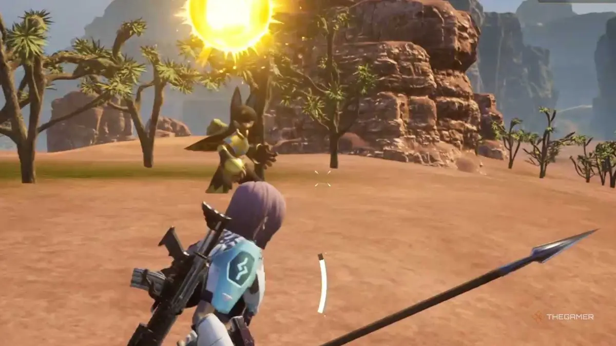 Anubis is charging up its power bomb attack.
