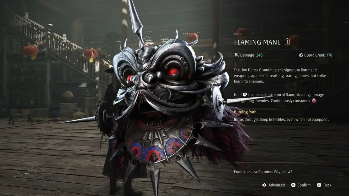 Flaming Mane Phantom Blade Zero (1)