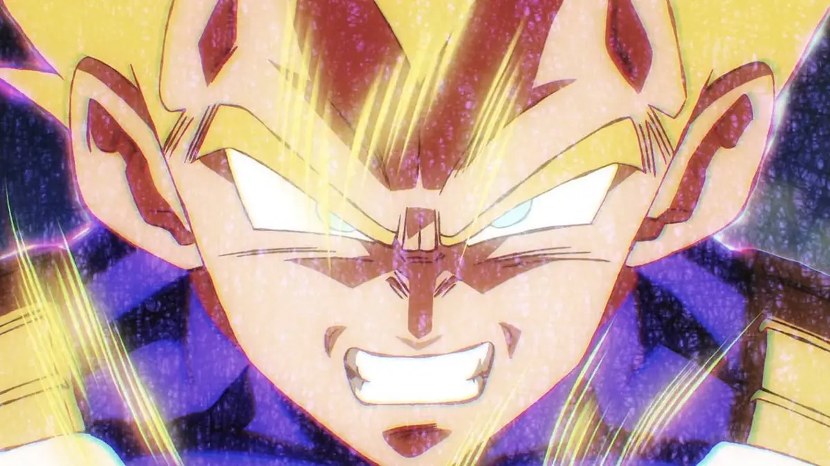Vegeta goes Super Saiyan in Dragon Ball Super: Beerus Episode 3
