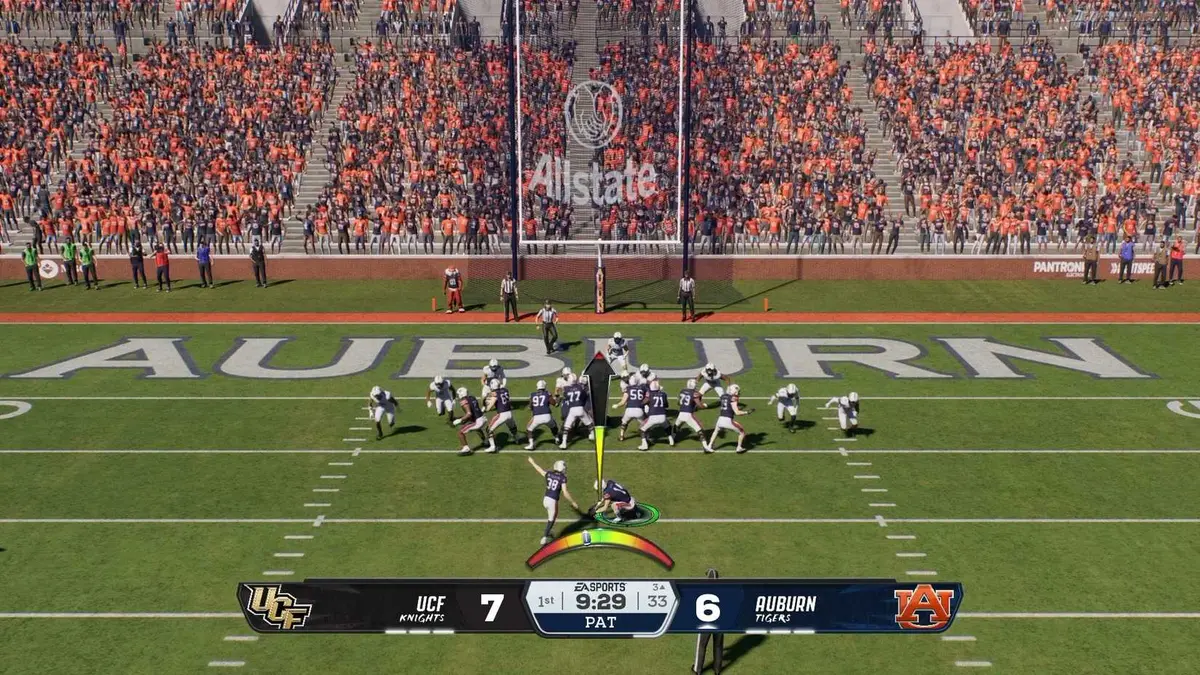 Field Goal Attempt - CFB 27