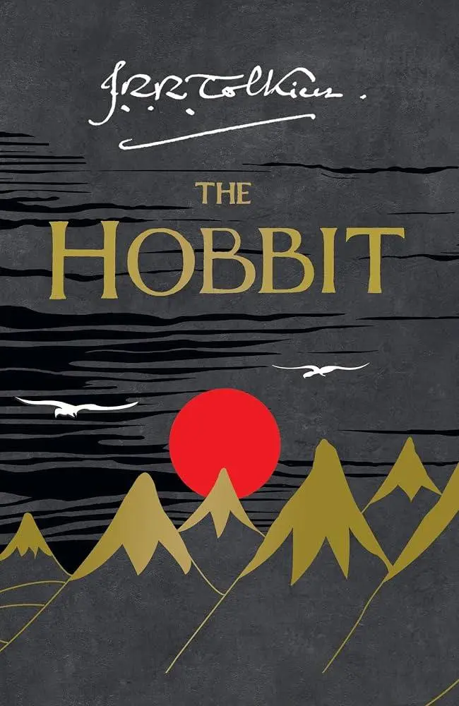 The cover of The Hobbit by J.R.R. Tolkien