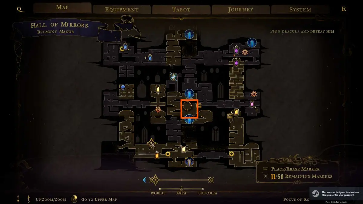 The Temptress Location In&nbsp;Castlevania Belmont's Curse