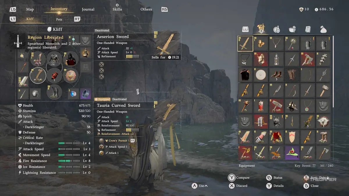 The Shackled God Quest Reward in Crimson Desert.