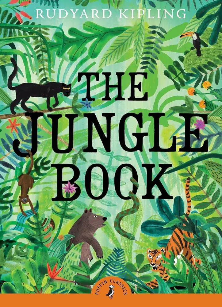 The cover of The Jungle Book by Rudyard Kipling