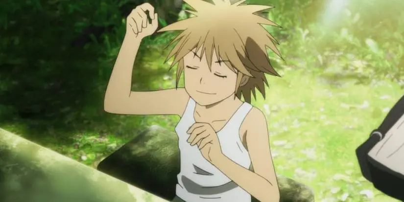 soma playing the piano in forest of piano