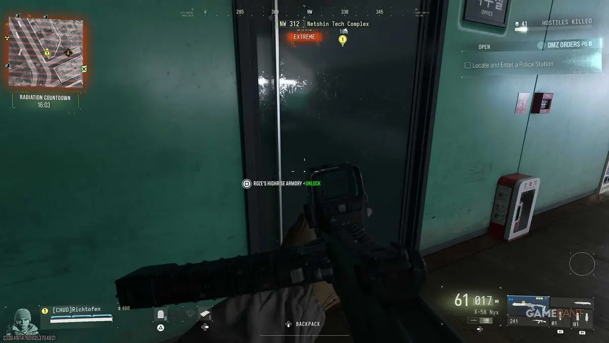 Where to Find Roze's Highrise Armory in MW4 DMZ (2)