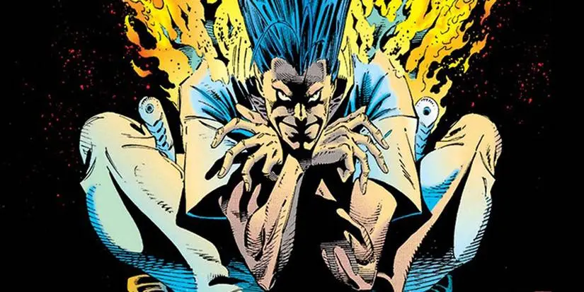 Legion looking unhinged in Marvel Comics.