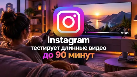 Instagram тестирует длинные видео до 90 минут