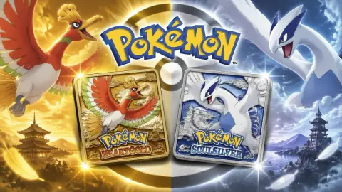 Pokémon Center выпустит значки с HeartGold и SoulSilver
