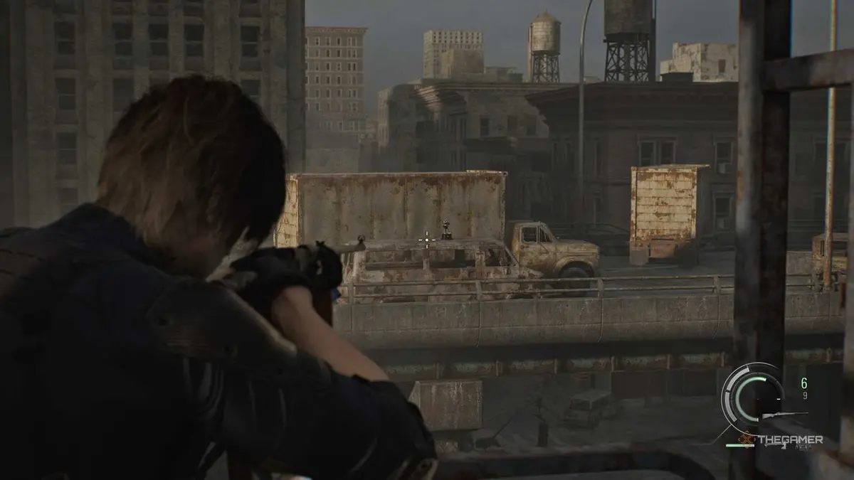 A player finding all Mr Raccoon statues in Resident Evil Requiem.