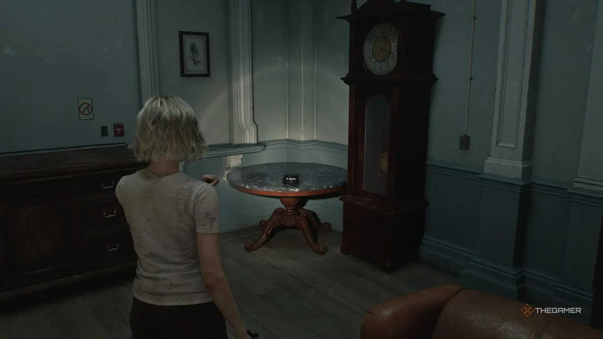 A player finding all Mr Raccoon statues in Resident Evil Requiem.