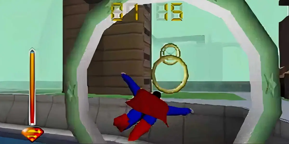Superman 64 gameplay